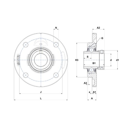 EXFCE206-19L4