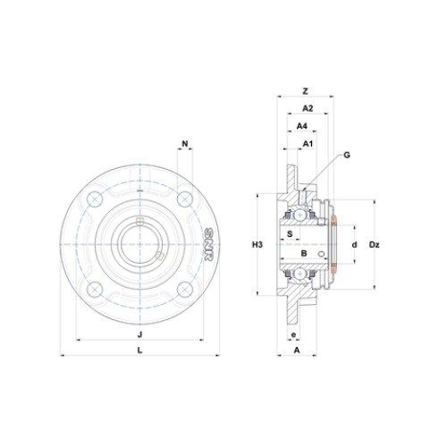 UCFC205-14L3CC