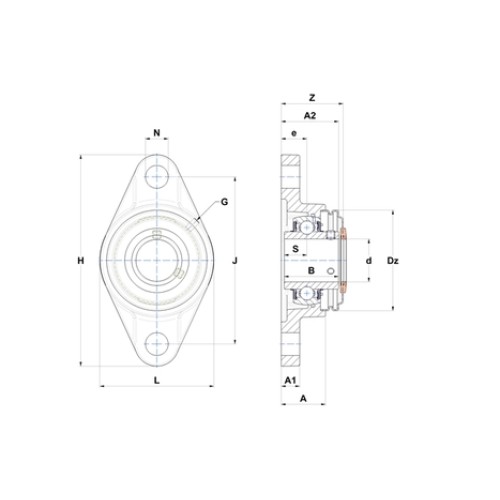UCFL207-22T04CO