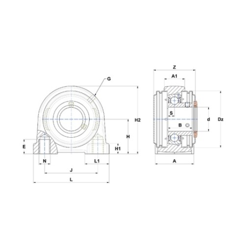 USPA205-15T20CC